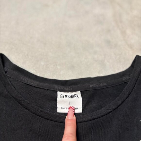 Gymshark black long sleeve top - Picture 2 of 6